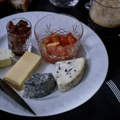 Crispy Porcelain middagstallerken 27 cm hvit