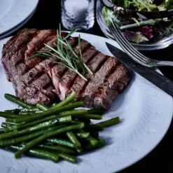 Crispy Porcelain middagstallerken 27 cm hvit