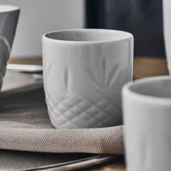 Crispy Porcelain mini kopp 9,5 cl 2 stk hvit