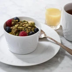 Crispy Porcelain skål 1 22 cl hvit