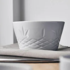 Crispy Porcelain skål 2 48 cl hvit