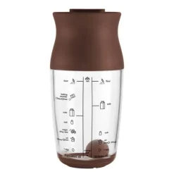 Crêpes og pannekake shaker brun