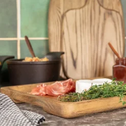 Crude serveringsbrett 37,5x25 cm natur