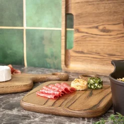 Crude skjærefjøl 42,5x25 cm natur