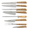 Cuisine knivsett 8 deler tre