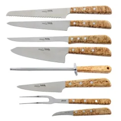 Cuisine knivsett 8 deler tre