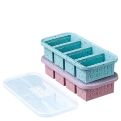 1-cup silikonform 2 stk sprinkles edition