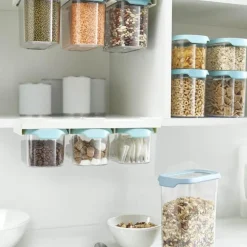 CupboardStore oppbevaringssett klar/blå