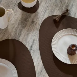 Curve Corduroy spisebrikke 37x44 cm hazel