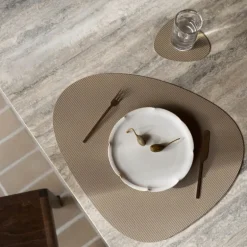 Curve Corduroy spisebrikke 37x44 cm clay brown