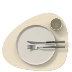 Curve Corduroy spisebrikke 37x44 cm vanilla