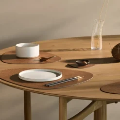 Curve Hippo spisebrikke L 37x44 cm natur