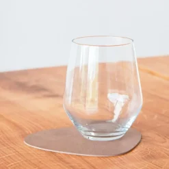 Curve Nupo glassbrikke brun