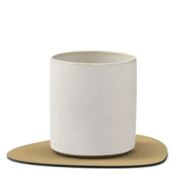 Curve Nupo glassbrikke 11x13 cm khaki