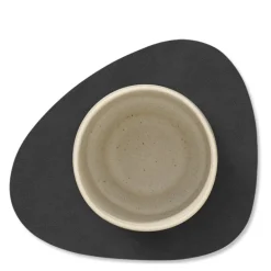 Curve Nupo glassbrikke 11x13 cm svart