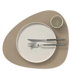 Curve Nupo spisebrikke L 37x44 cm clay brown