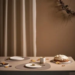 Curve Nupo spisebrikke L 37x44 cm truffle