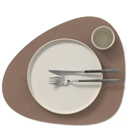 Curve Nupo spisebrikke L 37x44 cm truffle