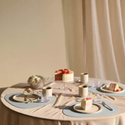 Curve Nupo spisebrikke L 37x44 cm soft sky