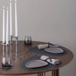 Curve Star Nupo gavesett spisebrikke 2+2 stk antrasitt