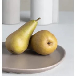 Curve Stoneware middagstallerken 30x26 cm varm grå