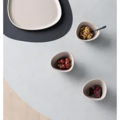 Curve Stoneware skål S 11x10 cm sand