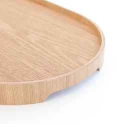 CurveLine serveringsbrett anti-slip 39x26 cm piltre