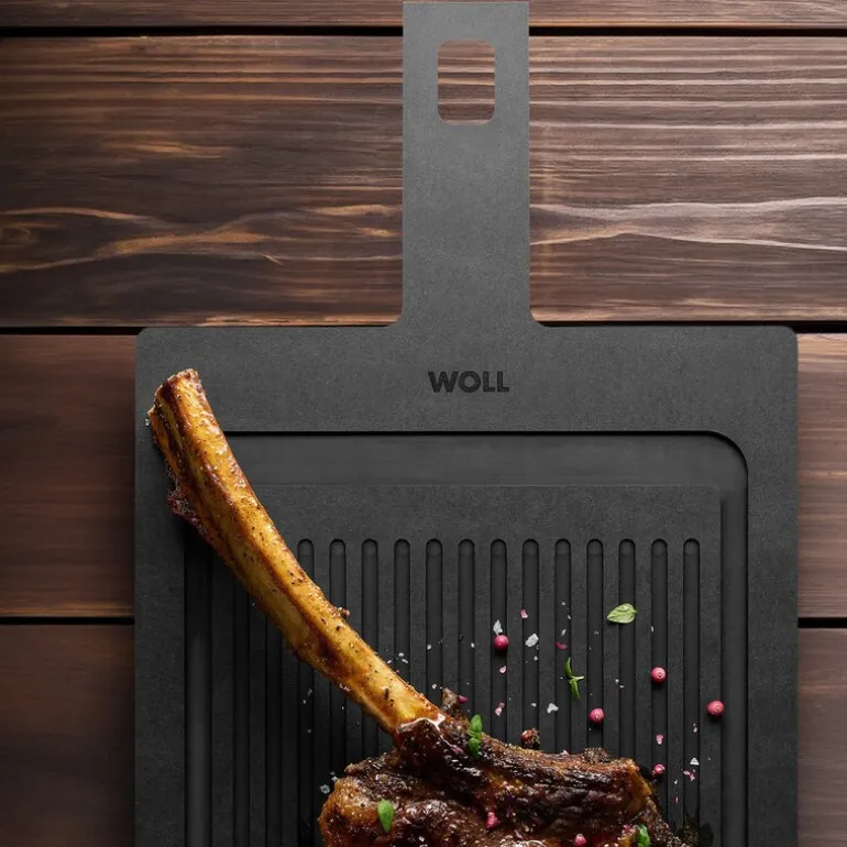 Cut it skjære- & serveringsbrett 37x25 cm svart