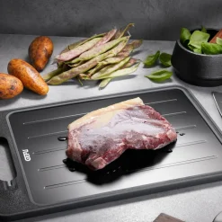 Cut Pro tine- & skjærebrett 36,5x25 cm svart/grå