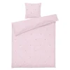 Daisy sengetøy 140x220 cm rosa/rød