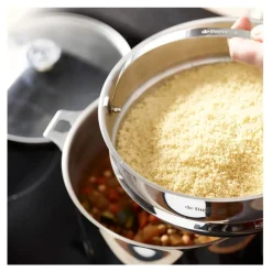 Dampinnsats 24 cm rustfritt stål