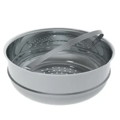 Dampinnsats 24 cm rustfritt stål