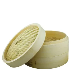 Dampkoker bambus 2 etg 20 cm