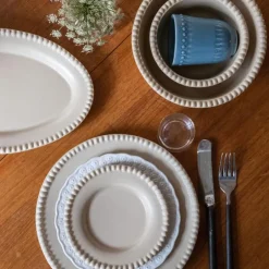 Daria asjett 18 cm 2 stk sand