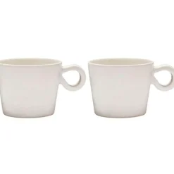 Daria krus 35 cl 2 stk cotton white