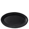 Daria ovalt serveringsfat 35 cm ink black