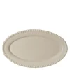 DARIA ovalt serveringsfat 35 cm sand