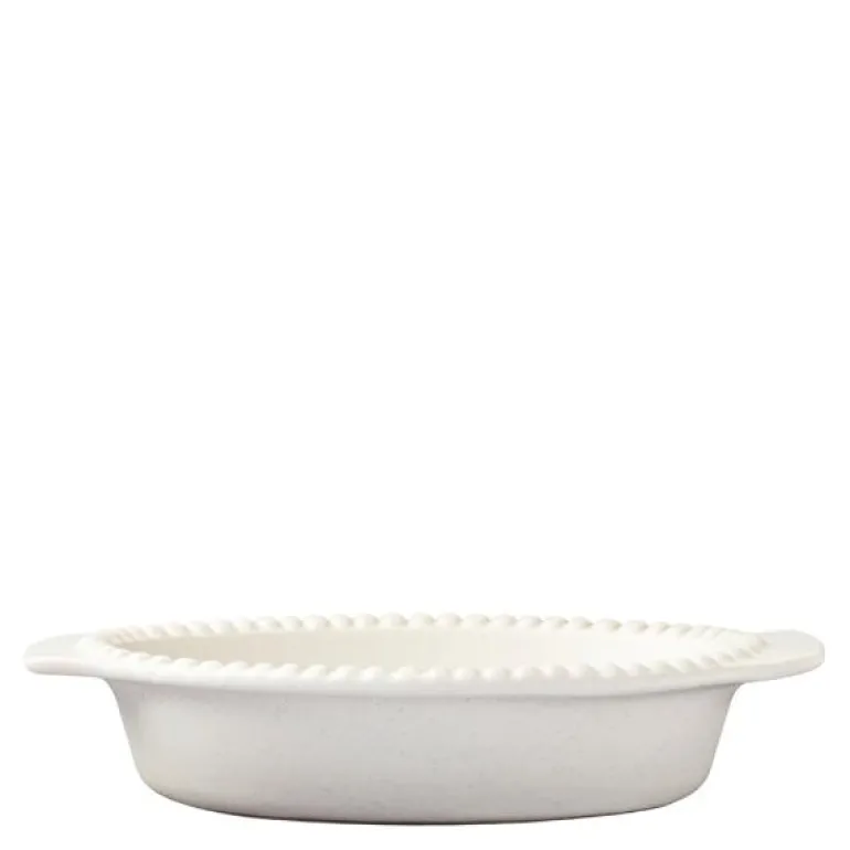 DARIA ovnsform 26 cm cotton white