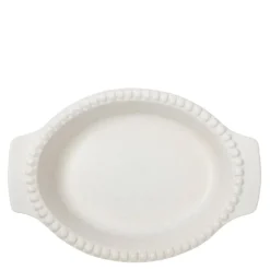 DARIA ovnsform 26 cm cotton white