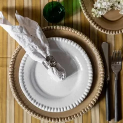 Daria serveringsskål 35 cm cotton white