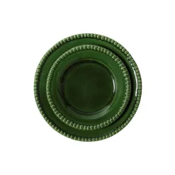 DARIA tallerken 28 cm 2 stk moss