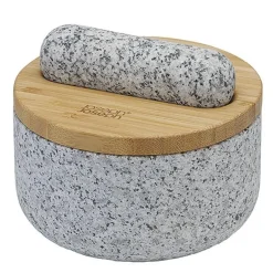 Dash morter m/lokk grå/natur