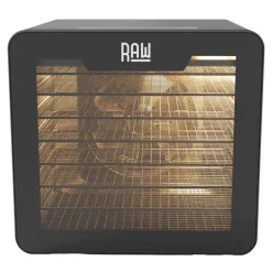 Dehydrator DH8 8 hyller 30-75°C svart