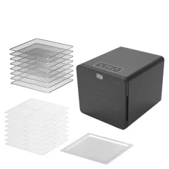 Dehydrator DH8 8 hyller 30-75°C svart