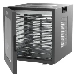 Dehydrator med 10 hyller DH10 svart
