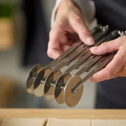 Deigdeler med 5 hjul stål