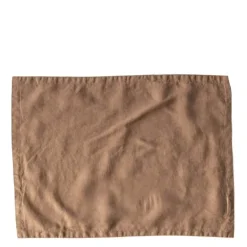 Dekkeunderlag lin 35x50 cm hazelnut