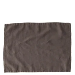 Dekkeunderlag lin 35x50 cm taupe