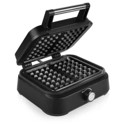 Deluxe belgisk vaffeljern svart