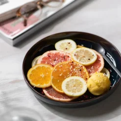 Denim dyp tallerken 21,5 cm